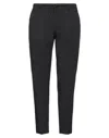 Exte Man Pants Black Size 28 Cotton, Polyamide, Elastane In Black
