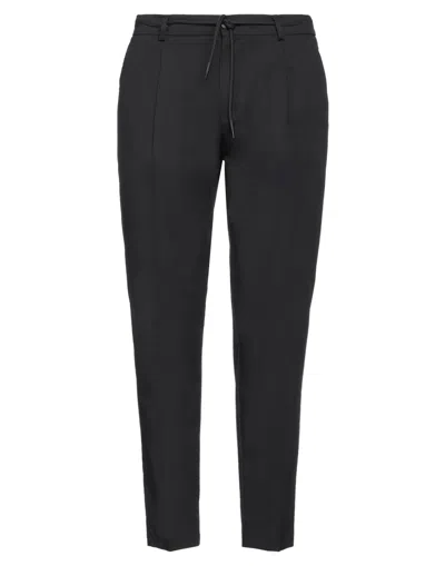 EXTE EXTE MAN PANTS BLACK SIZE 28 COTTON, POLYAMIDE, ELASTANE