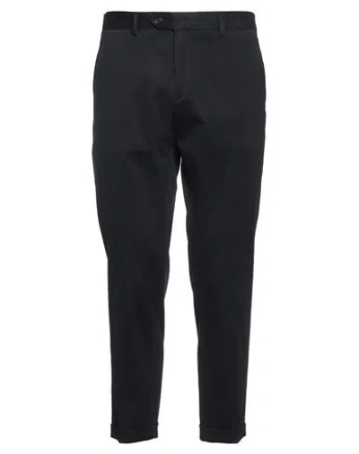 Exte Man Pants Black Size 28 Cotton, Polyamide, Elastane