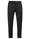 Exte Man Pants Black Size 28 Cotton, Polyamide, Elastane In Black