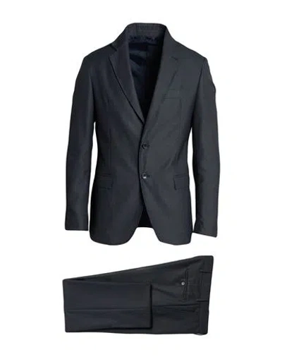 Exte Man Suit Blue Size 48 Wool