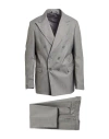 Exte Man Suit Grey Size 48 Wool In Gray
