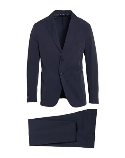 Exte Man Suit Midnight Blue Size 46 Nylon, Elastane