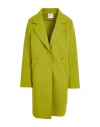 Exte Woman Coat Lime Green Size 12 Polyester