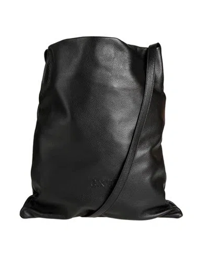 Exte Woman Cross-body Bag Black Size - Leather
