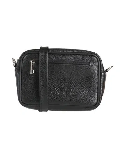 Exte Woman Cross-body Bag Black Size - Leather