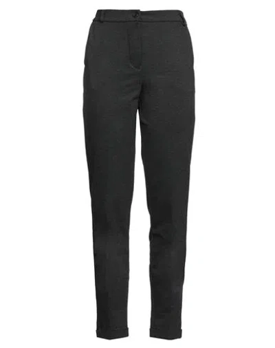 Exte Woman Pants Charcoal Size 10 Viscose, Polyamide, Elastane In Grey