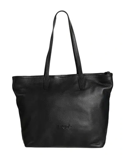 Exte Woman Shoulder Bag Black Size - Leather