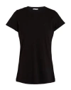 Exte Woman T-shirt Black Size S Cotton In Black