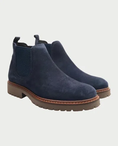 Exton Boots In Blu Blu E Verdi