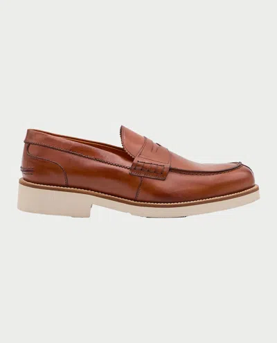 Exton Flat Shoes In Brown