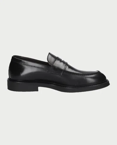 Exton Flat Shoes In Nero Scuri