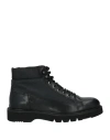 Exton Man Ankle Boots Black Size 9 Leather