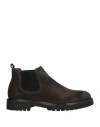Exton Man Ankle Boots Charcoal Size 12 Soft Leather