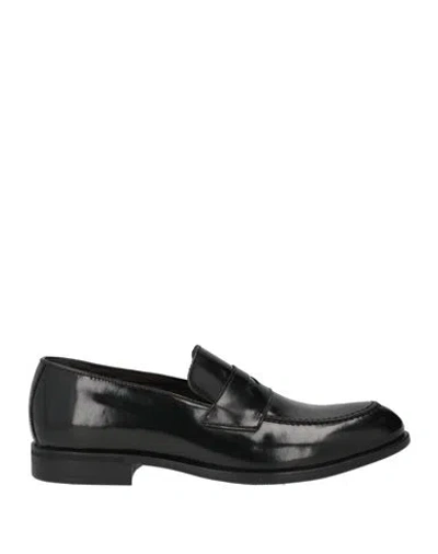 Exton Man Loafers Black Size 6 Leather