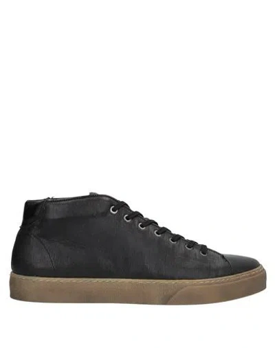 Exton Man Sneakers Black Size 11 Soft Leather