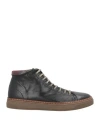 Exton Man Sneakers Black Size 12 Leather
