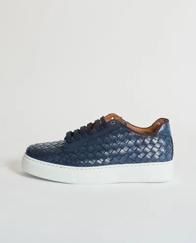 Exton Sneakers In Blu Blu E Verdi