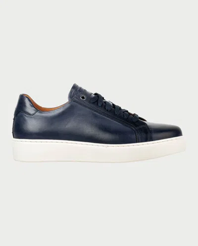 Exton Sneakers In Blu Blu E Verdi