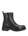 Exton Woman Ankle Boots Black Size 7 Calfskin