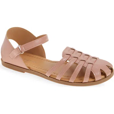 Extreme By Eddie Marc Kids' Basket Weave Sandal In Pink