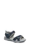 Extreme By Eddie Marc Kids' Camo Two Strap Sandal In Blue
