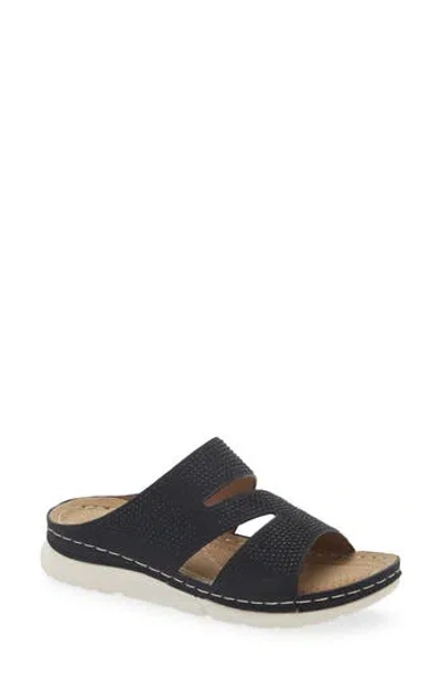 Extreme By Eddie Marc Randa Slide Sandal In Black