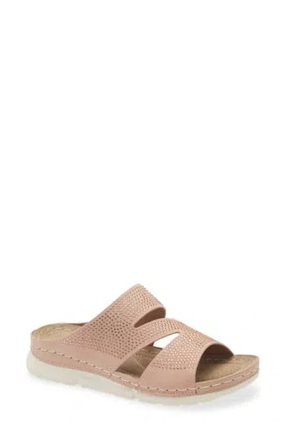 Extreme By Eddie Marc Randa Slide Sandal In Pink