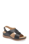 Shop Extreme By Eddie Marc Rosette Wedge Slingback Sandal