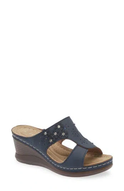 Extreme By Eddie Marc Willa Sandal In Blue