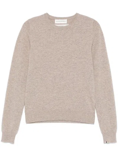 Extreme Cachmere Body Cashmere Crewneck Sweater In Neutral