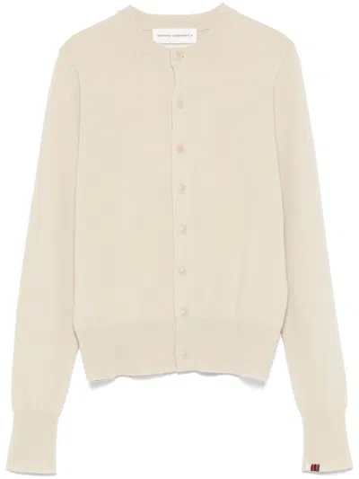 Extreme Cashmere 300 Cardigan In Neutrals