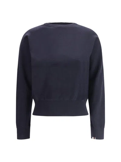 Extreme Cashmere Refined Knitwear For Comfortable Elegance In Navy
