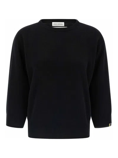Extreme Cashmere 398 Jewel Sweater In Black