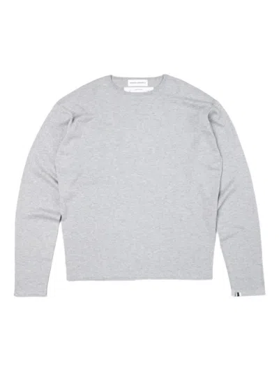 Extreme Cashmere Aries Long-sleeved Sweater In Gray
