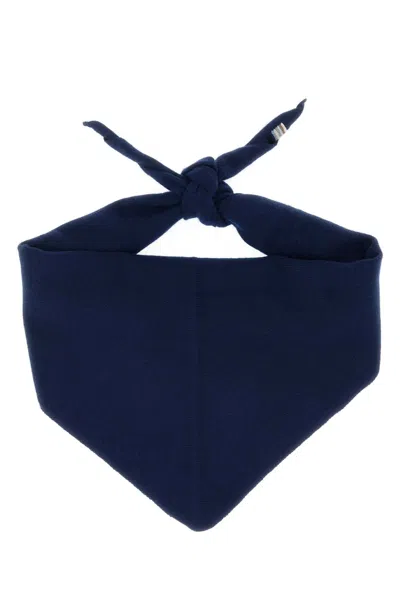 Extreme Cashmere Bandana Scarf In Navy
