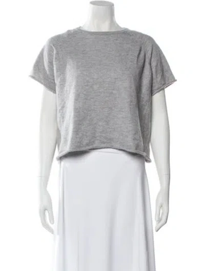 Pre-owned Extreme Cashmere Bateau Neckline Sweater In Gray