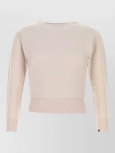 Extreme Cashmere Belle Cashmere Blend Crew Neck Sweater In Neutral