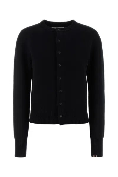 Extreme Cashmere Black Cashmere Cardigan