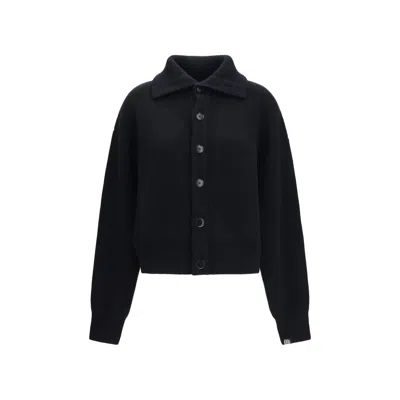 Extreme Cashmere Black Cashmere Cardigan