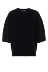 Extreme Cashmere Black Cashmere Sweater In Black