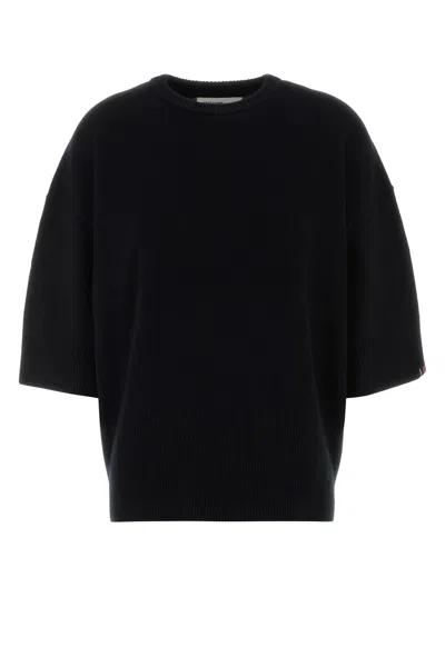 Extreme Cashmere Black Cashmere Sweater