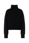 Extreme Cashmere Black Cashmere Sweater In Black