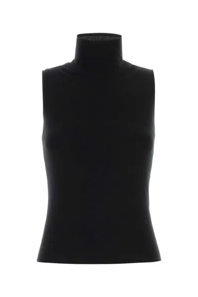 Extreme Cashmere Black Cotton Blend Nâ°502 Vest In White