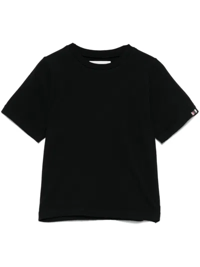Extreme Cashmere Black Crew Neck T-shirt