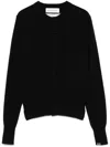 Extreme Cashmere Blue Front Button Cardigan