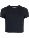 Extreme Cashmere Short-sleeve Cashmere T-shirt In Blue