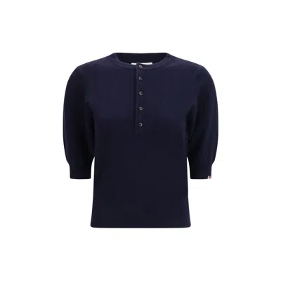 Extreme Cashmere Blue Cashmere Sweater