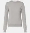 Extreme Cashmere Body Cashmere-blend Sweater In Gray