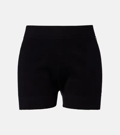 Extreme Cashmere Bummy Cotton And Cashmere Shorts In Black